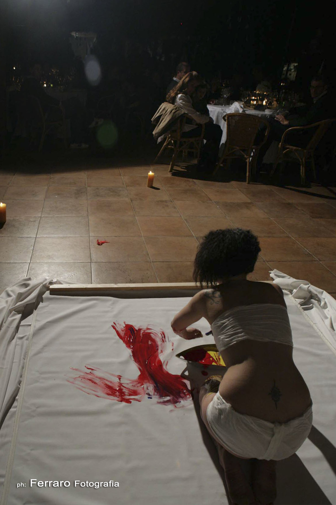 Giovanna D'Amico - Performance Art - Corpo e colore