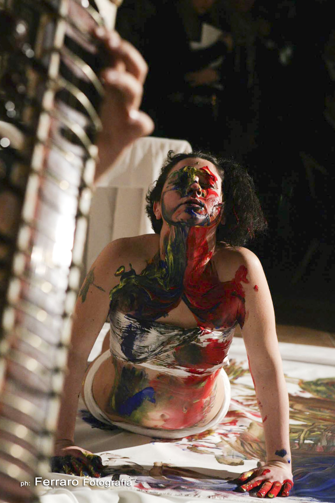 Giovanna D'Amico - Performance Art - Corpo e colore