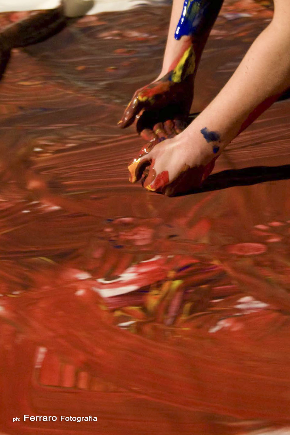 Giovanna D'Amico - Performance Art - Corpo e colore