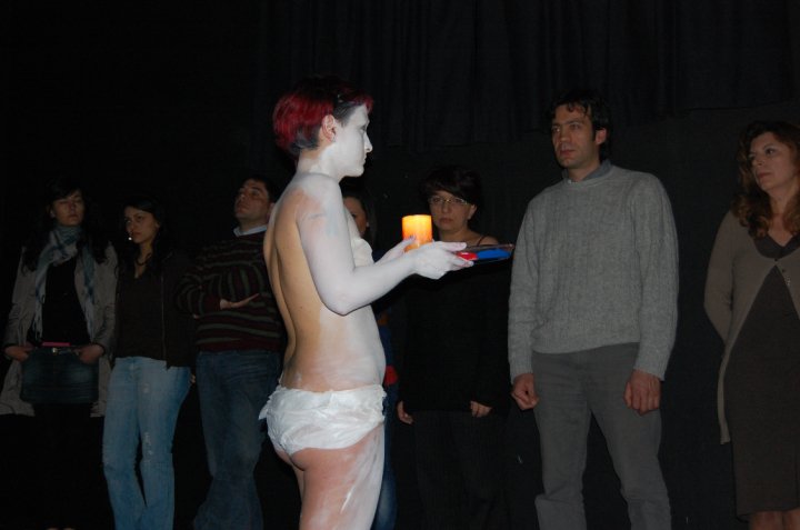 Giovanna D'Amico - Performance Art - Buio