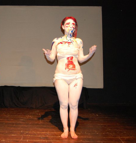 Giovanna D'Amico - Performance Art - Buio