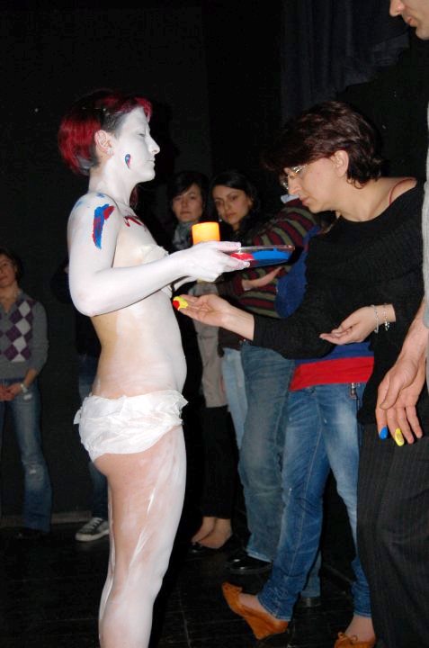 Giovanna D'Amico - Performance Art - Buio