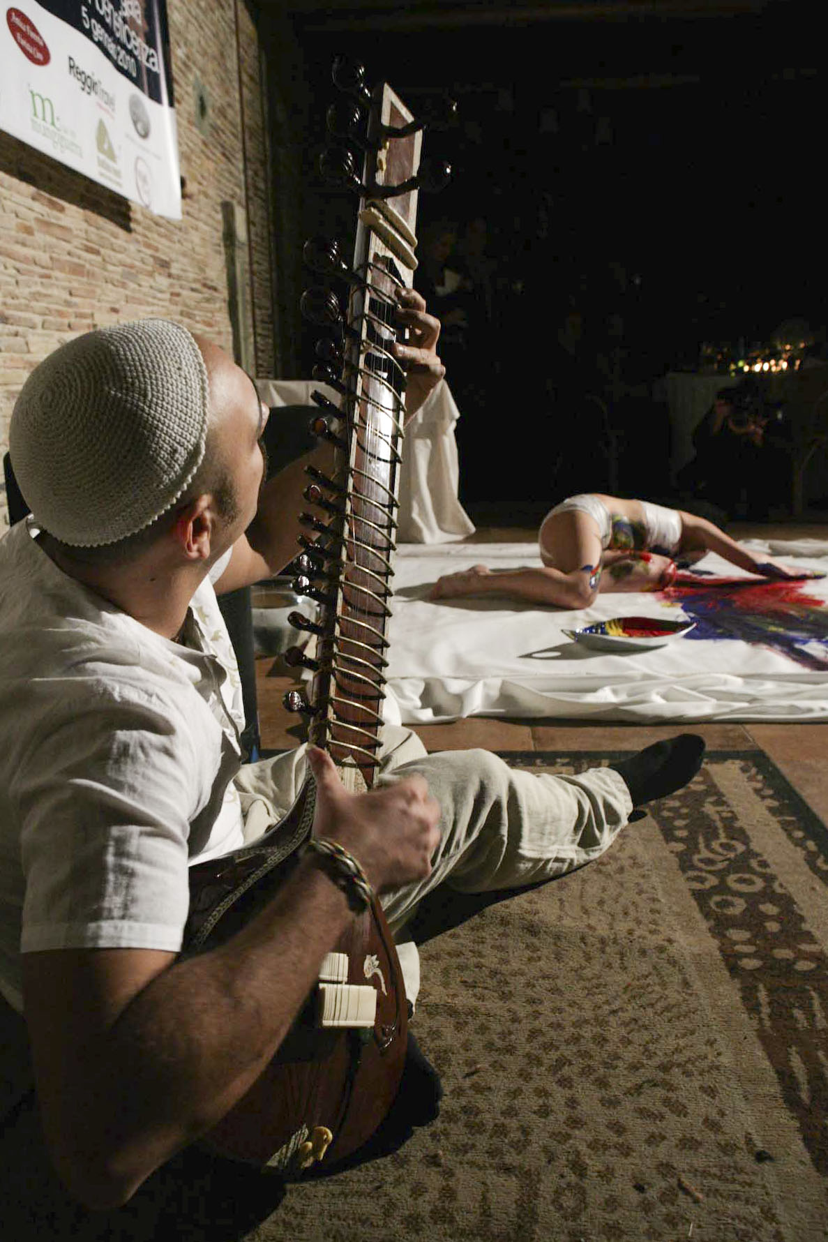 Giovanna D'Amico - Performance Art - Corpo e colore