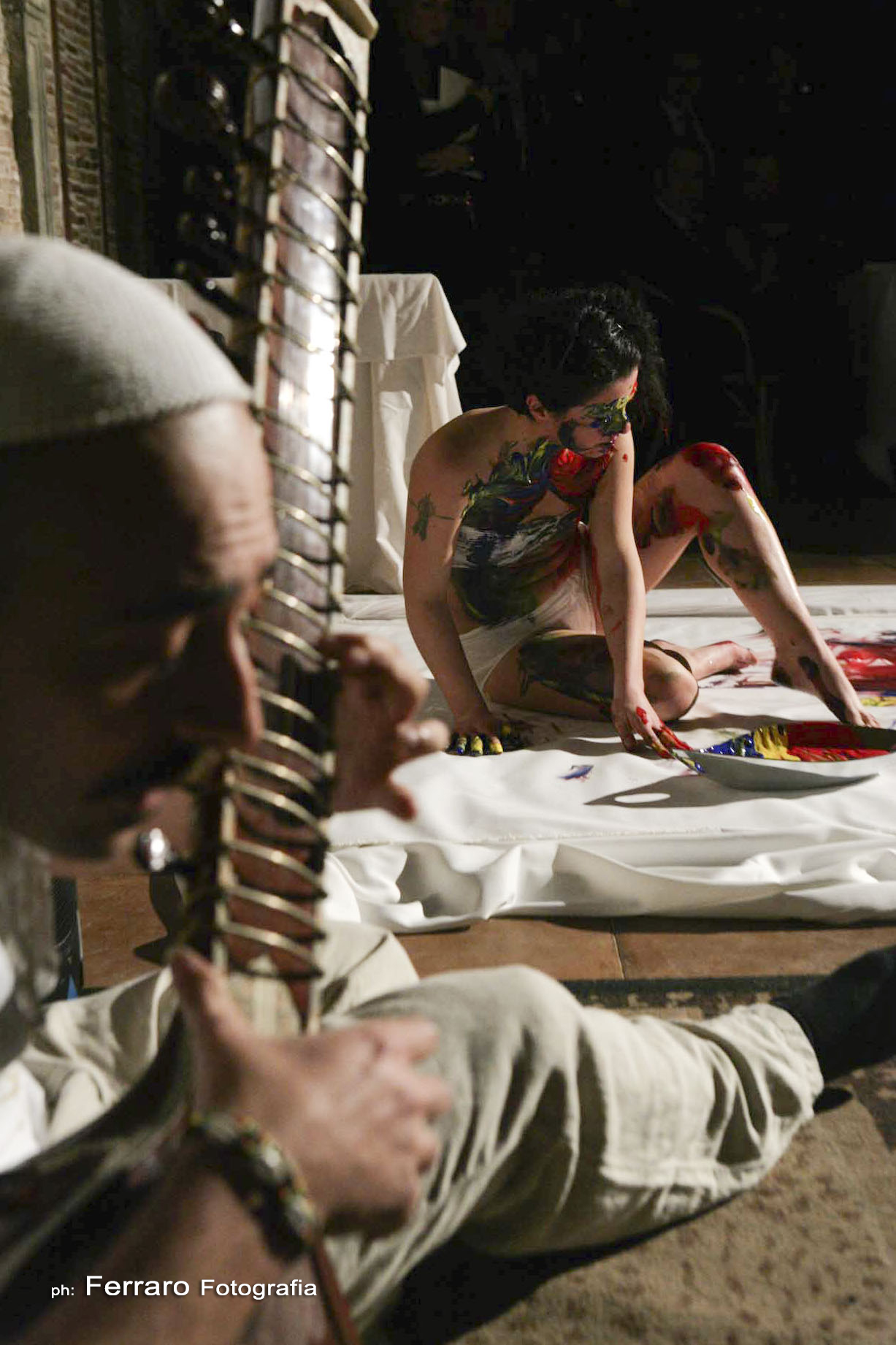 Giovanna D'Amico - Performance Art - Corpo e colore