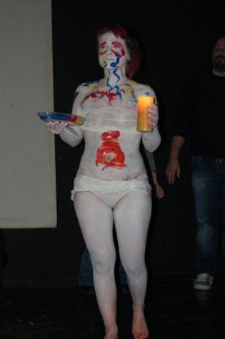 Giovanna D'Amico - Performance Art - Buio