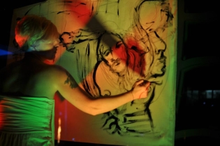 Estemporanea in vetrina