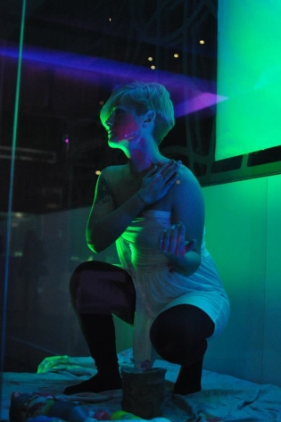 Estemporanea in vetrina