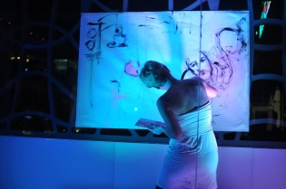 Estemporanea in vetrina