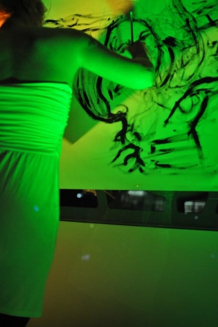 Estemporanea in vetrina