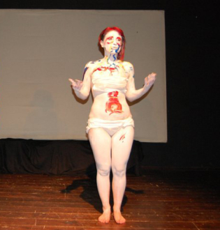 Giovanna D'Amico - Performance Art - Buio