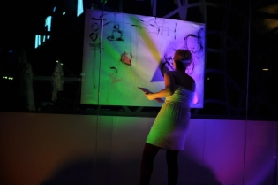 Estemporanea in vetrina