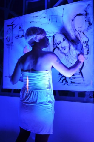 Estemporanea in vetrina